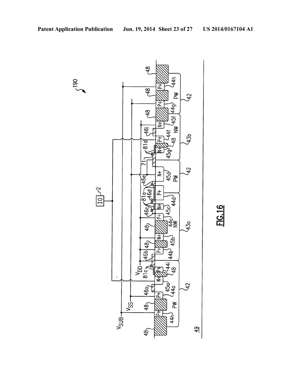 INTERFACE PROTECTION DEVICE WITH INTEGRATED SUPPLY CLAMP AND METHOD OF     FORMING THE SAME - diagram, schematic, and image 24