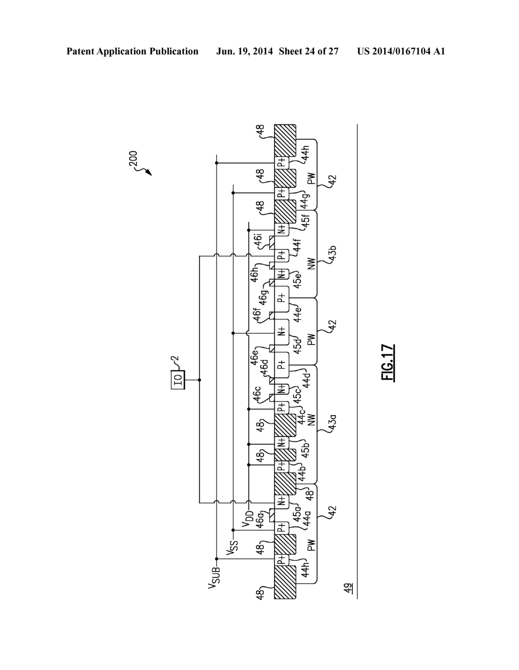 INTERFACE PROTECTION DEVICE WITH INTEGRATED SUPPLY CLAMP AND METHOD OF     FORMING THE SAME - diagram, schematic, and image 25