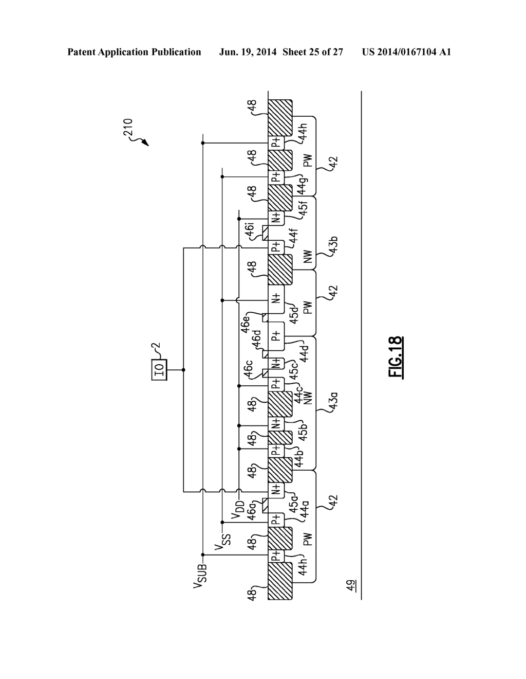 INTERFACE PROTECTION DEVICE WITH INTEGRATED SUPPLY CLAMP AND METHOD OF     FORMING THE SAME - diagram, schematic, and image 26