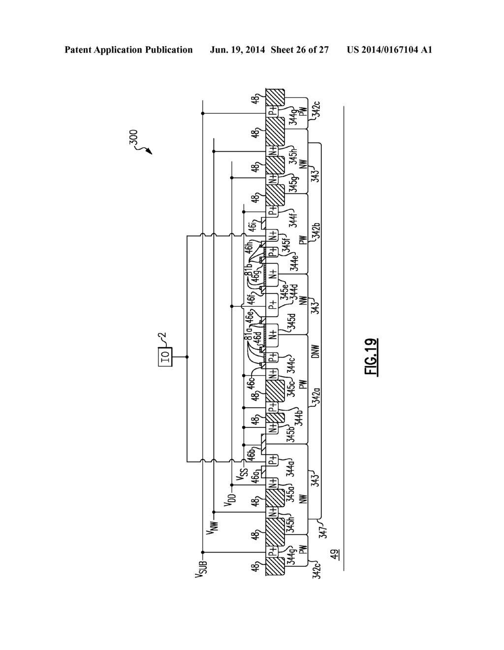 INTERFACE PROTECTION DEVICE WITH INTEGRATED SUPPLY CLAMP AND METHOD OF     FORMING THE SAME - diagram, schematic, and image 27