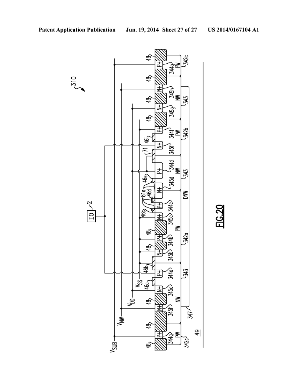 INTERFACE PROTECTION DEVICE WITH INTEGRATED SUPPLY CLAMP AND METHOD OF     FORMING THE SAME - diagram, schematic, and image 28