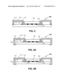 SEMICONDUCTOR PACKAGES USING A CHIP CONSTRAINT MEANS diagram and image