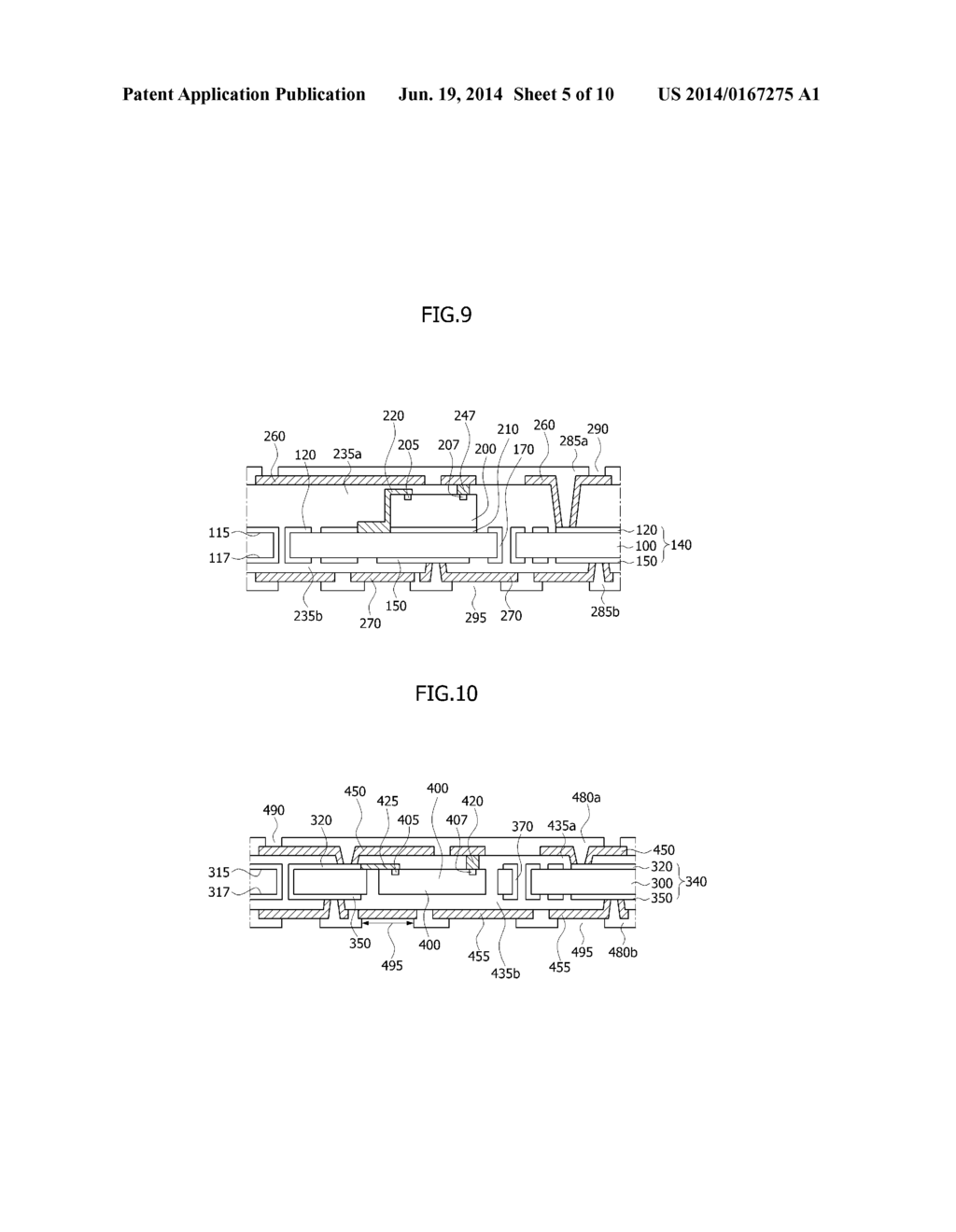 EMBEDDED PACKAGE AND METHOD OF MANUFACTURING THE SAME - diagram, schematic, and image 06