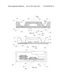 MICROELECTRONIC PACKAGE WITH TERMINALS ON DIELECTRIC MASS diagram and image