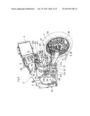 FRONT WHEEL SUPPORTING STRUCTURE FOR STRADDLE-TYPE VEHICLE diagram and image