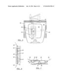 MOBILE DEVICE RETENTION AND CHARGING TRAY diagram and image