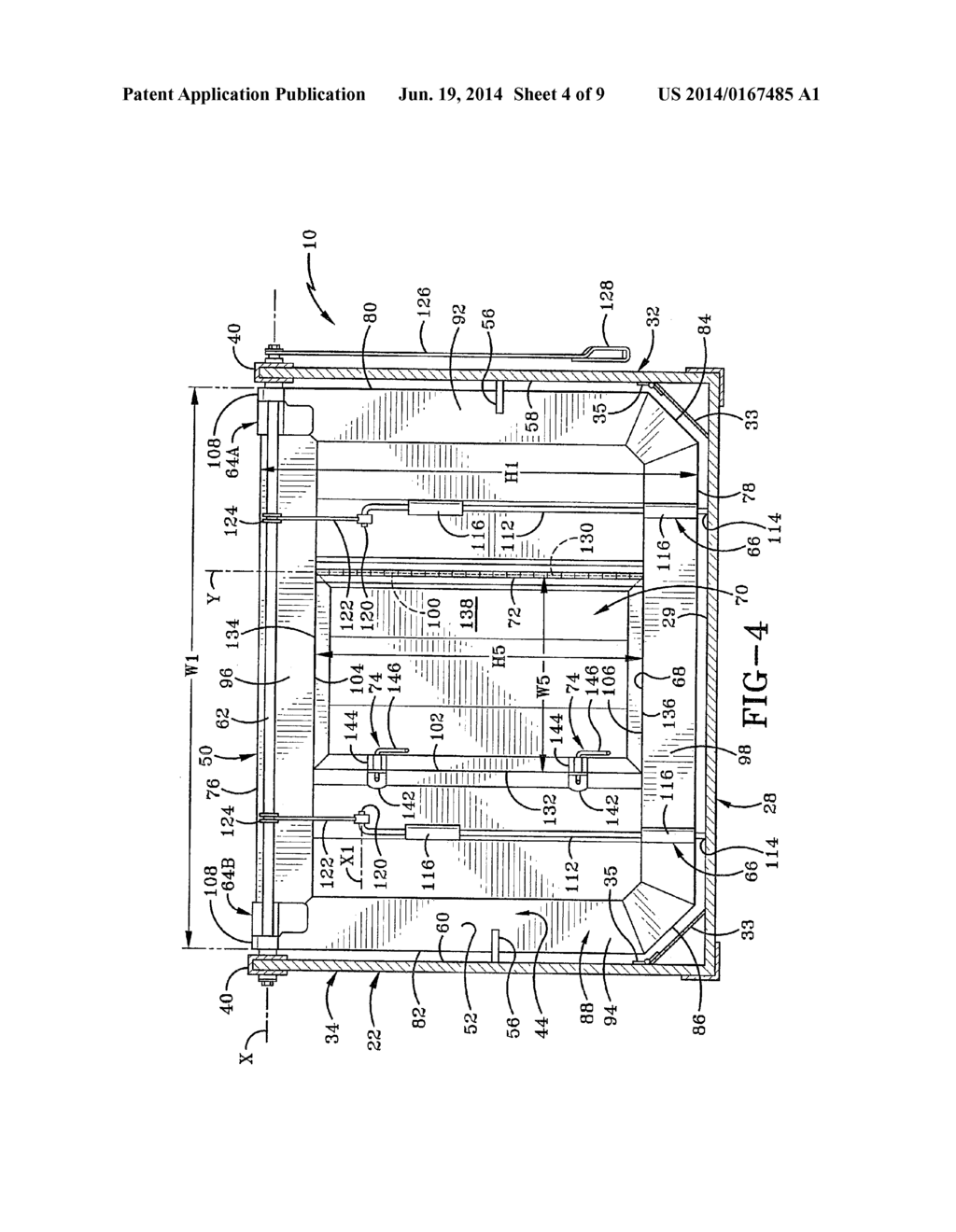 RENDERING TRAILER WITH DUMP BOX HAVING A CENTER GATE - diagram, schematic, and image 05