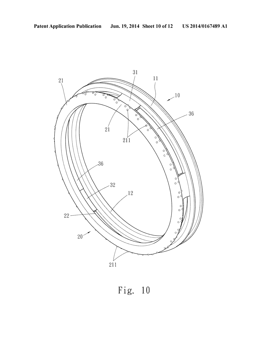 INTEGRAL WHEEL RIM FOR WHEELCHAIR - diagram, schematic, and image 11