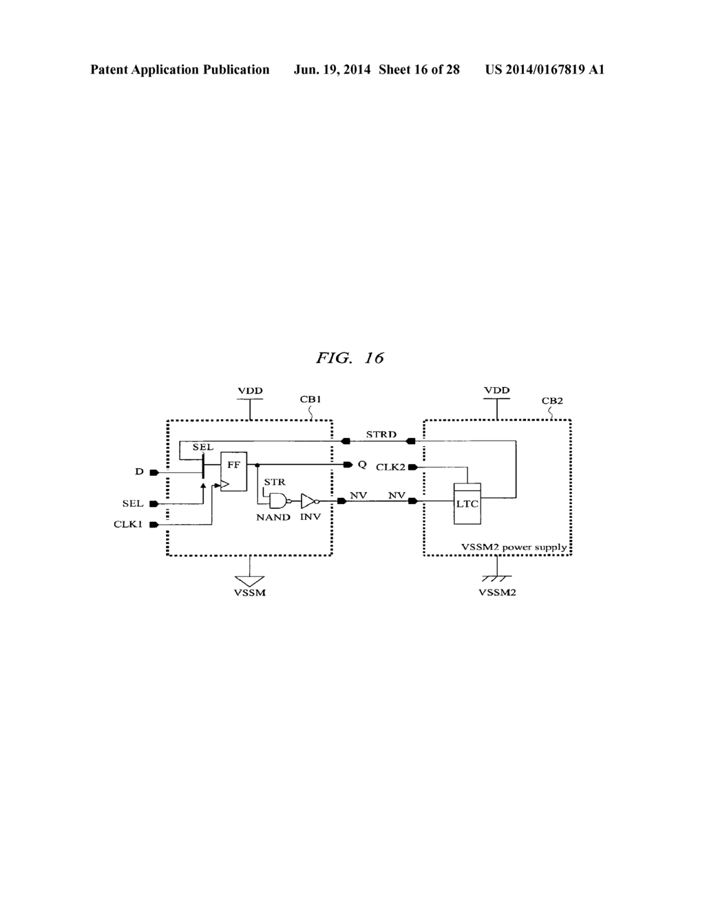 SEMICONDUCTOR INTEGRATED CIRCUIT DEVICE WITH INDEPENDENT POWER DOMAINS - diagram, schematic, and image 17