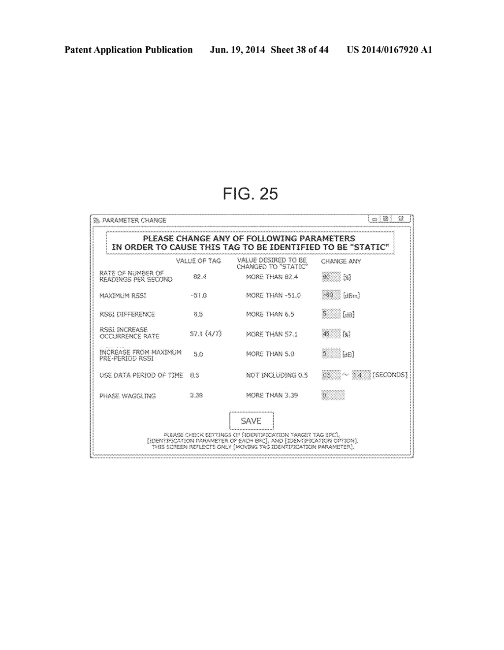 RFID TAG MOVEMENT DISTINGUISHING METHOD AND RFID TAG MOVEMENT     DISTINGUISHING PROGRAM - diagram, schematic, and image 39