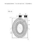 NON-CONTACT WIRELESS COMMUNICATION COIL, TRANSMISSION COIL, AND PORTABLE     WIRELESS TERMINAL diagram and image