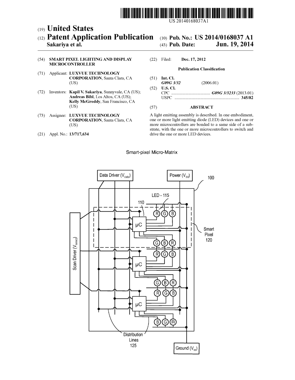 SMART PIXEL LIGHTING AND DISPLAY MICROCONTROLLER - diagram, schematic, and image 01