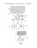 VIDEO-GAME CONTROLLER ASSEMBLIES DESIGNED FOR PROGRESSIVE CONTROL OF     ACTIONABLE-OBJECTS DISPLAYED ON TOUCHSCREENS: EXPANDING THE METHOD AND     BREADTH OF TOUCH-INPUT DELIVERY diagram and image