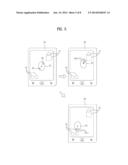 TOUCH SENSITIVE DEVICE FOR PROVIDING MINI-MAP OF TACTILE USER INTERFACE     AND METHOD OF CONTROLLING THE SAME diagram and image