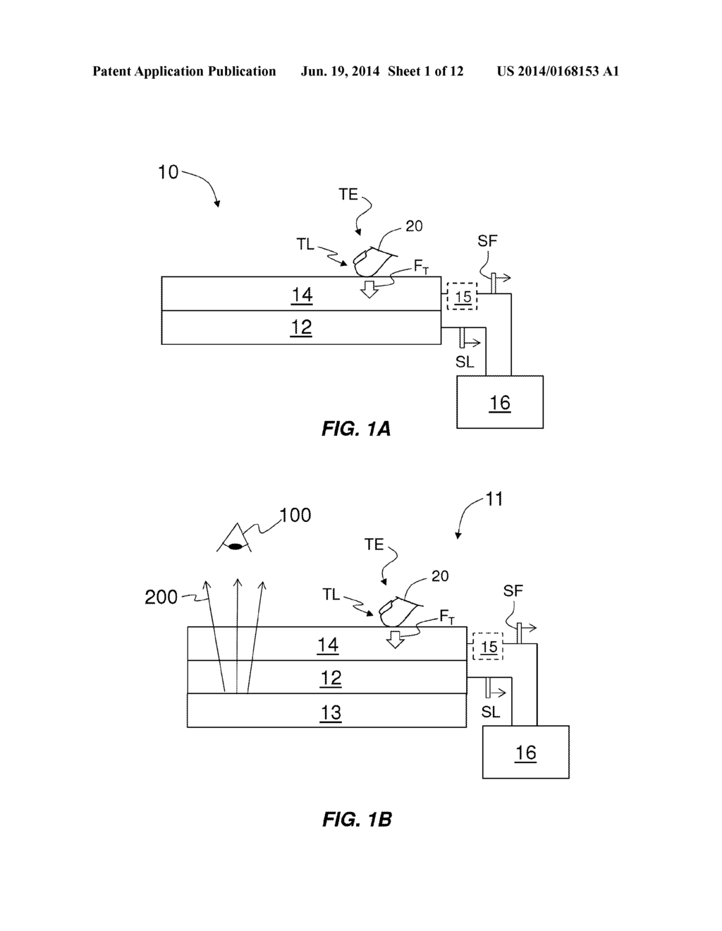 TOUCH SCREEN SYSTEMS AND METHODS BASED ON TOUCH LOCATION AND TOUCH FORCE - diagram, schematic, and image 02