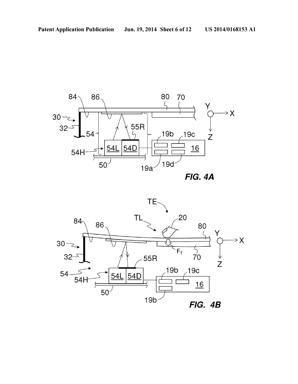 TOUCH SCREEN SYSTEMS AND METHODS BASED ON TOUCH LOCATION AND TOUCH FORCE - diagram, schematic, and image 07