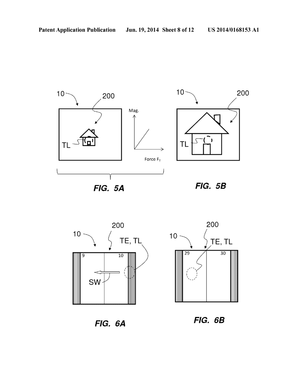 TOUCH SCREEN SYSTEMS AND METHODS BASED ON TOUCH LOCATION AND TOUCH FORCE - diagram, schematic, and image 09