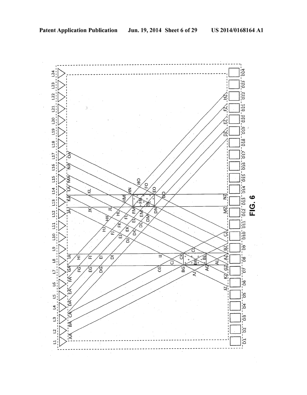MULTI-DIMENSIONAL TOUCH INPUT VECTOR SYSTEM FOR SENSING OBJECTS ON A TOUCH     PANEL - diagram, schematic, and image 07