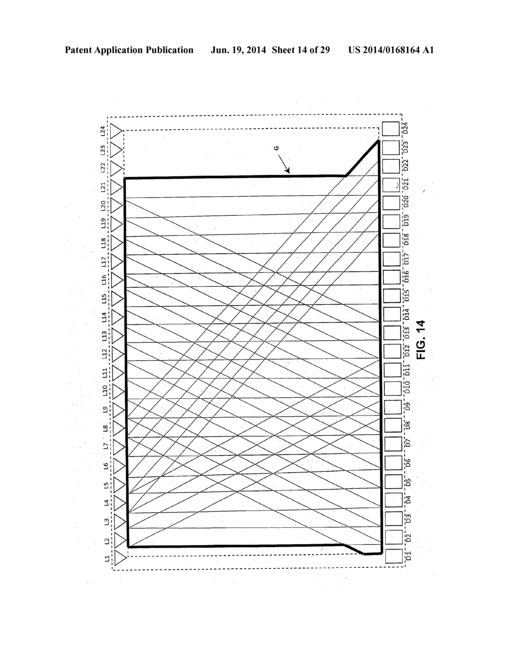 MULTI-DIMENSIONAL TOUCH INPUT VECTOR SYSTEM FOR SENSING OBJECTS ON A TOUCH     PANEL - diagram, schematic, and image 15