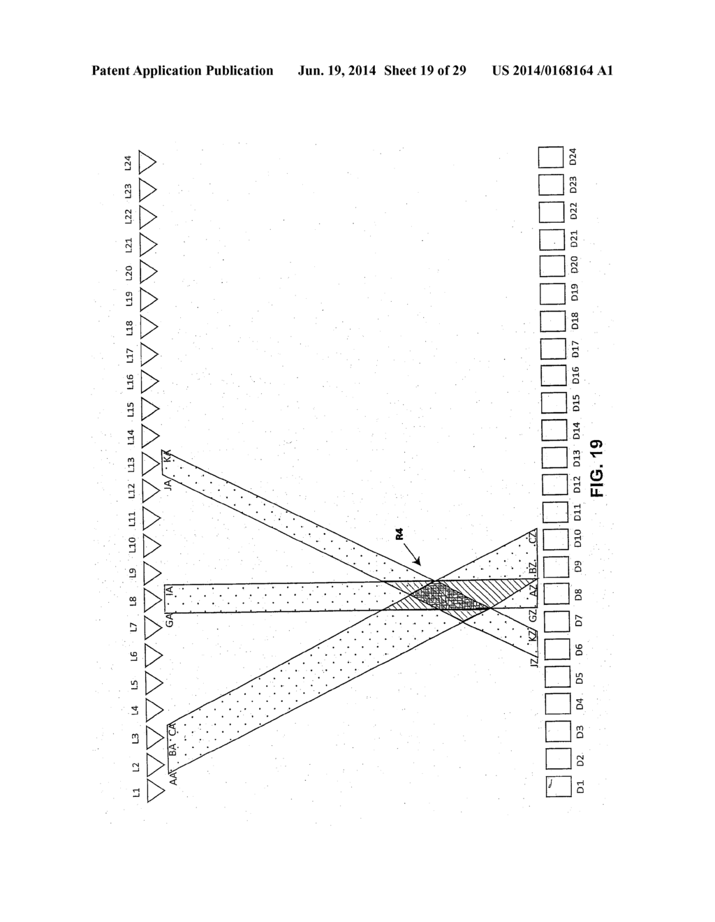 MULTI-DIMENSIONAL TOUCH INPUT VECTOR SYSTEM FOR SENSING OBJECTS ON A TOUCH     PANEL - diagram, schematic, and image 20