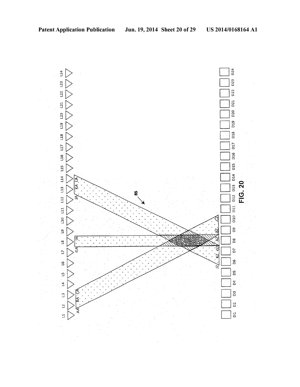 MULTI-DIMENSIONAL TOUCH INPUT VECTOR SYSTEM FOR SENSING OBJECTS ON A TOUCH     PANEL - diagram, schematic, and image 21