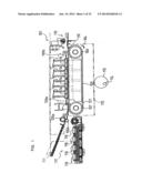 INK-JET HEAD HAVING PASSAGE UNIT AND ACTUATOR UNITS ATTACHED TO THE     PASSAGE UNIT, AND INK-JET PRINTER HAVING THE INK-JET HEAD diagram and image