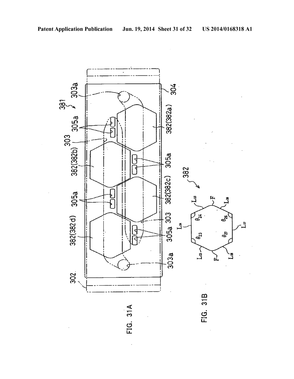 INK-JET HEAD HAVING PASSAGE UNIT AND ACTUATOR UNITS ATTACHED TO THE     PASSAGE UNIT, AND INK-JET PRINTER HAVING THE INK-JET HEAD - diagram, schematic, and image 32