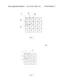 PIXEL ARRAY, CAMERA USING THE SAME AND COLOR PROCESSING METHOD BASED ON     THE PIXEL ARRAY diagram and image