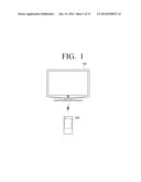 DISPLAY APPARATUS, REMOTE CONTROL APPARATUS, AND METHOD FOR PROVIDING USER     INTERFACE USING THE SAME diagram and image