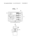 DISPLAY APPARATUS, REMOTE CONTROL APPARATUS, AND METHOD FOR PROVIDING USER     INTERFACE USING THE SAME diagram and image