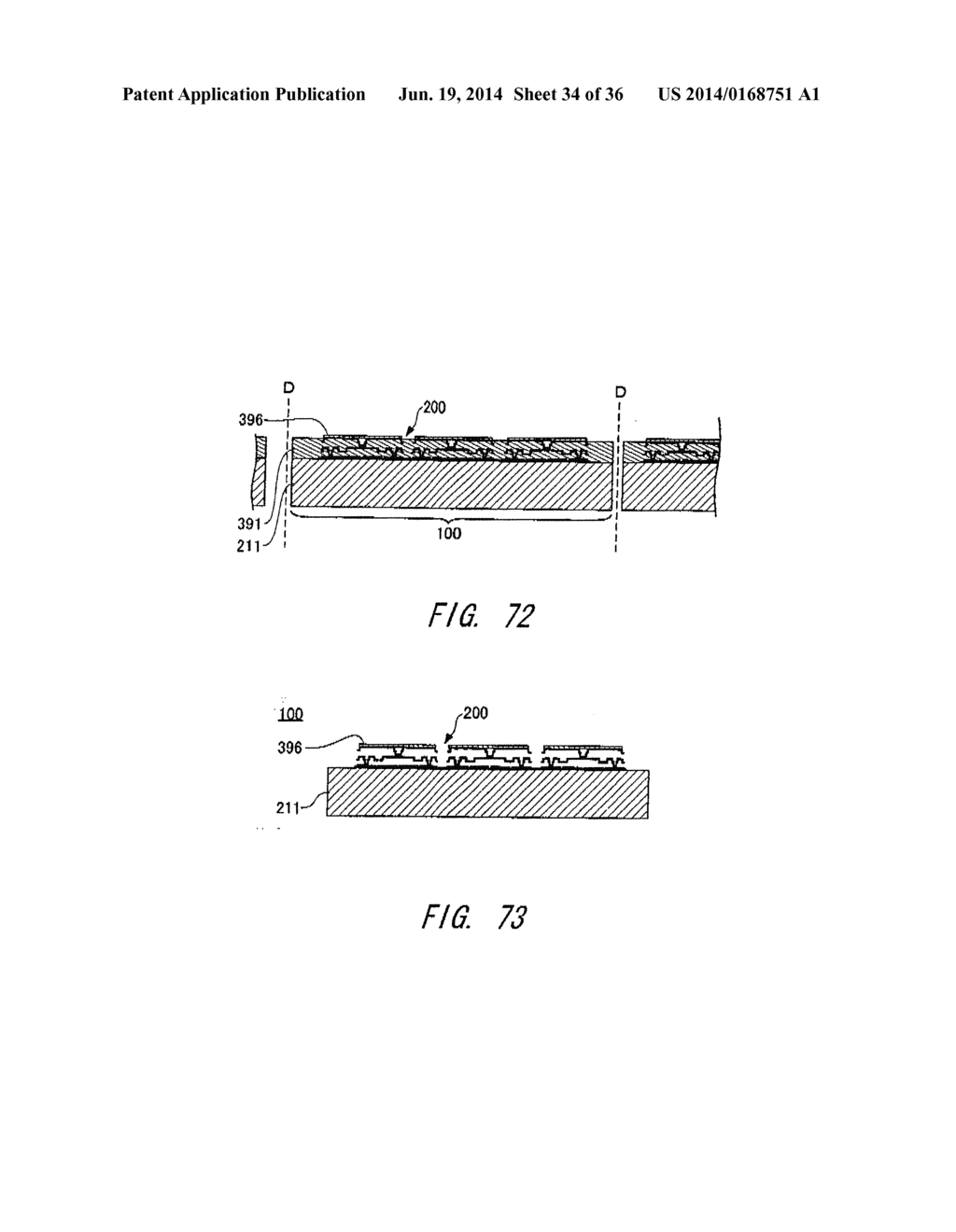 SPATIAL LIGHT MODULATION ELEMENTS, METHOD FOR MANUFACTURING SAME, AND     SPATIAL LIGHT MODULATORS AND EXPOSURE APPARATUS COMPRISING SAME - diagram, schematic, and image 35