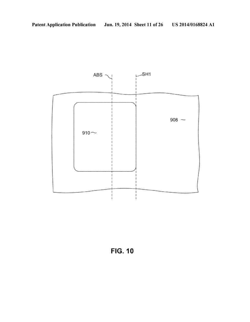 MAGNETIC SENSOR HAVING AN EXTENDED PINNED LAYER AND SHAPE ENHANCED BIAS     STRUCTURE - diagram, schematic, and image 12