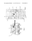 OVERHEAD PANEL FOR AN AIRCRAFT COCKPIT AND AIRCRAFT INCLUDING SUCH A PANEL diagram and image