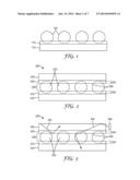 BEADED CLEAR OPTICAL LAYERS FOR TURNING OR EXTRACTING LIGHT diagram and image