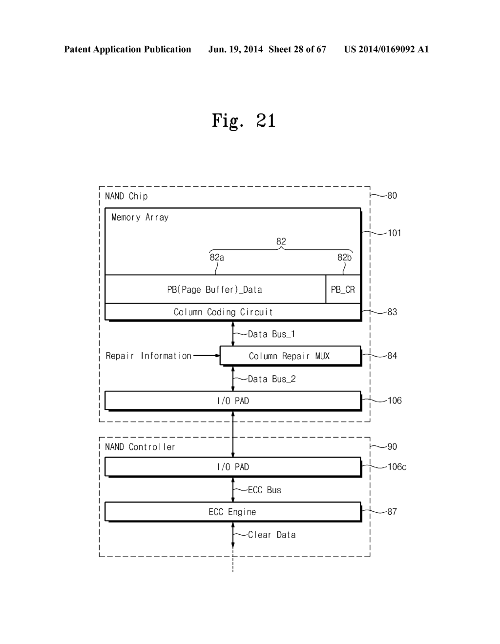 SEMICONDUCTOR MEMORY DEVICE - diagram, schematic, and image 29