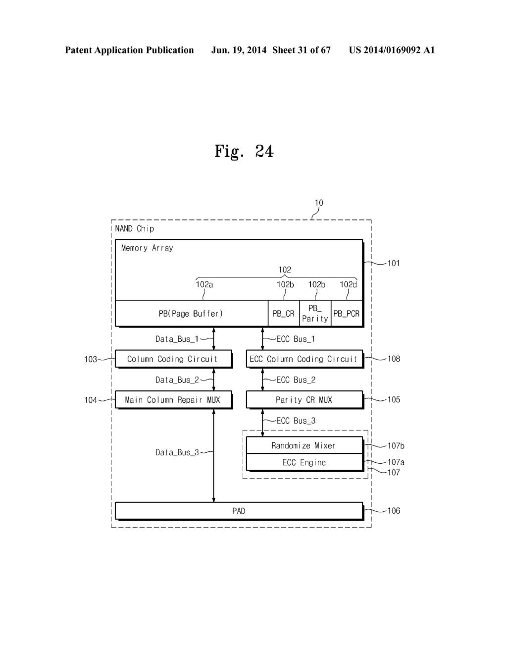 SEMICONDUCTOR MEMORY DEVICE - diagram, schematic, and image 32