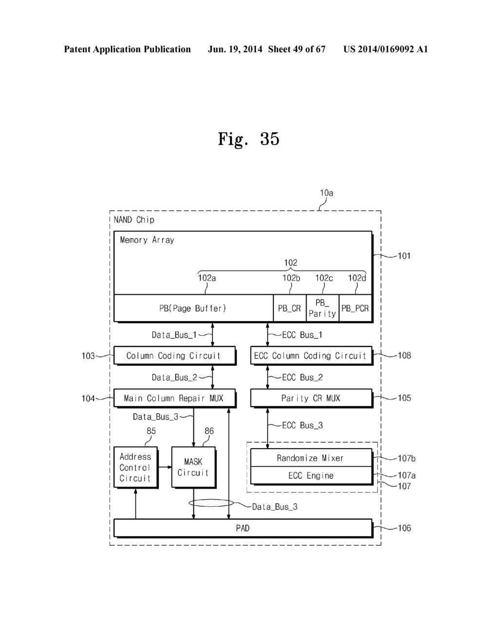 SEMICONDUCTOR MEMORY DEVICE - diagram, schematic, and image 50