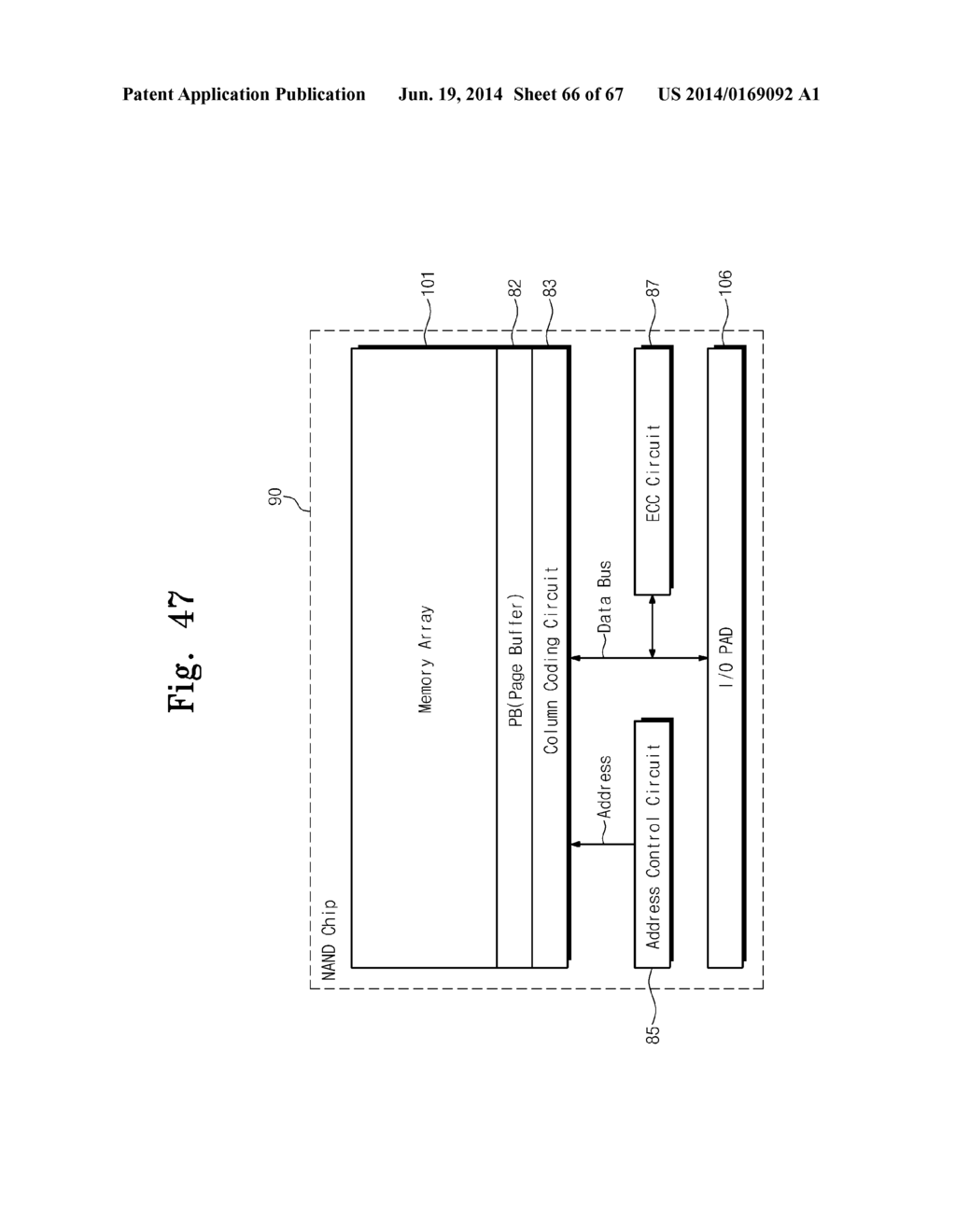 SEMICONDUCTOR MEMORY DEVICE - diagram, schematic, and image 67