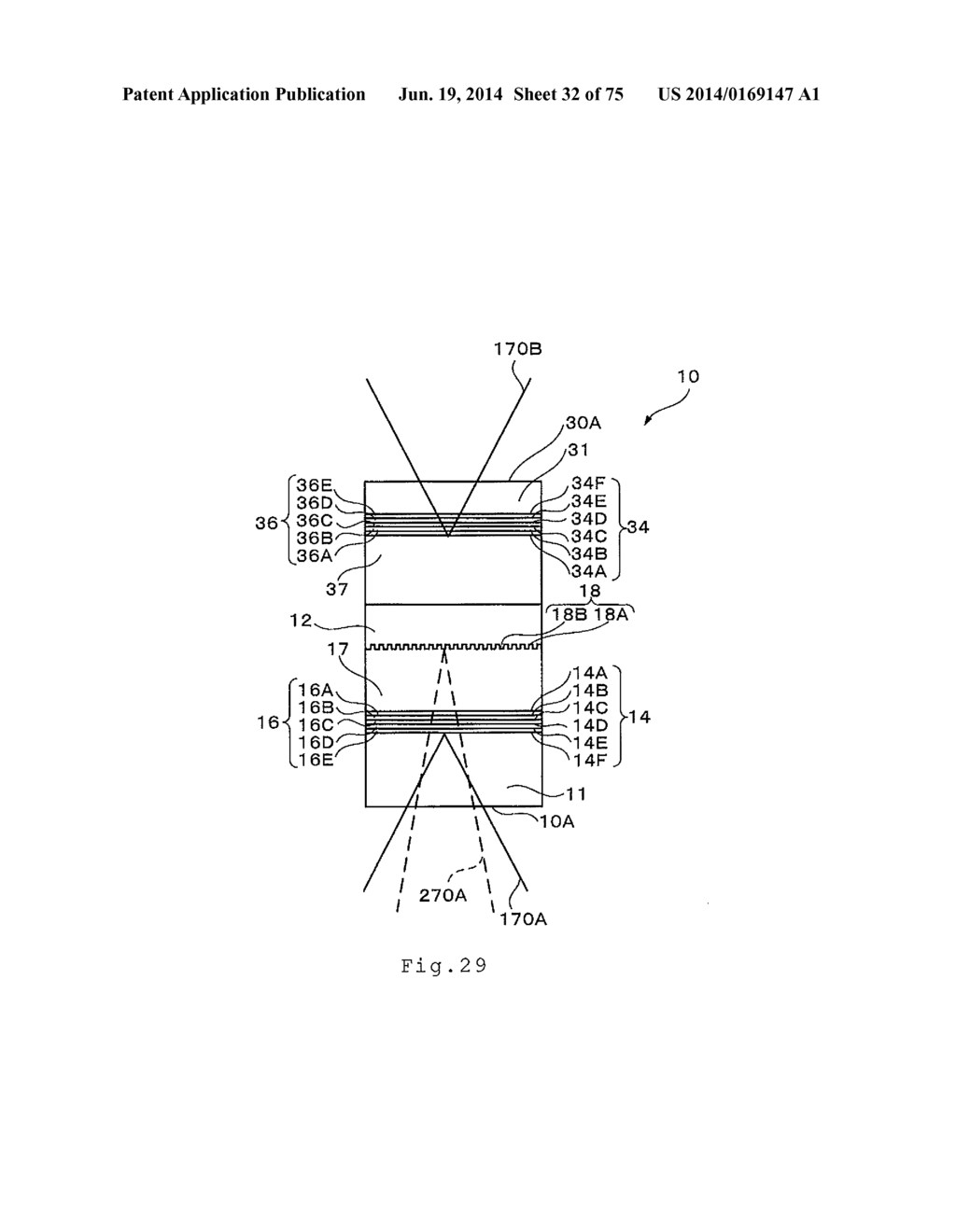 OPTICAL RECORDING AND READING METHOD, OPTICAL RECORDING AND READING     APPARATUS, OPTICAL RECORDING MEDIUM, AND METHOD FOR PRODUCING AN OPTICAL     RECORDING MEDIUM - diagram, schematic, and image 33