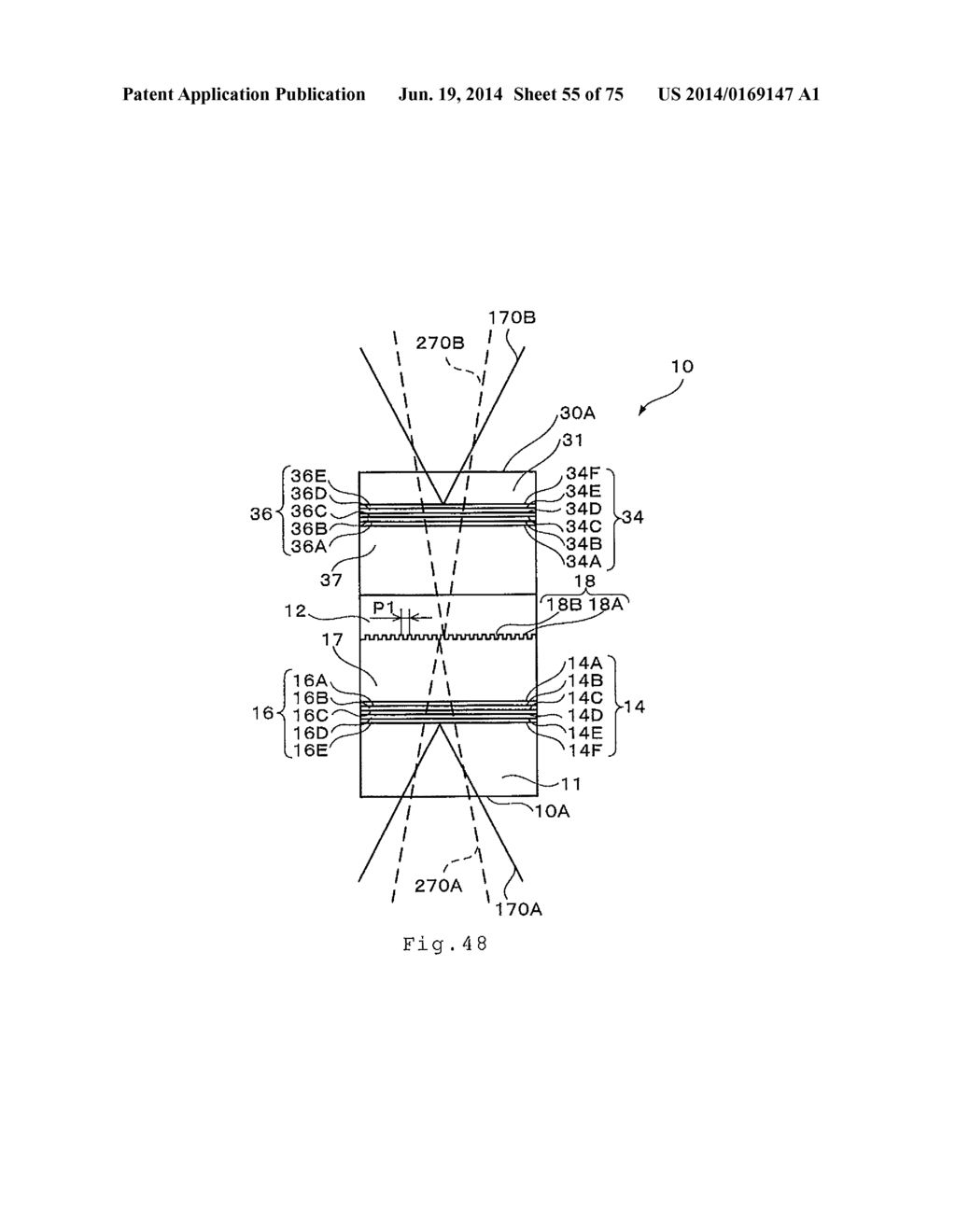 OPTICAL RECORDING AND READING METHOD, OPTICAL RECORDING AND READING     APPARATUS, OPTICAL RECORDING MEDIUM, AND METHOD FOR PRODUCING AN OPTICAL     RECORDING MEDIUM - diagram, schematic, and image 56