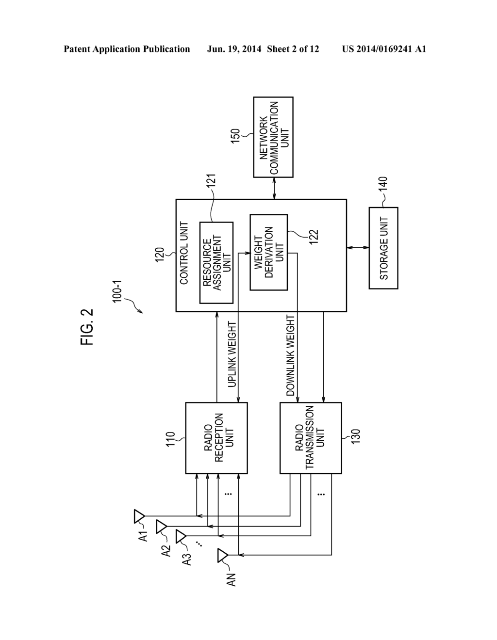 RADIO BASE STATION AND COMMUNICATION CONTROL METHOD - diagram, schematic, and image 03