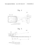 LASER EMITTER MODULE AND LASER DETECTING SYSTEM TO WHICH THE LASER EMITTER     MODULE IS APPLIED diagram and image