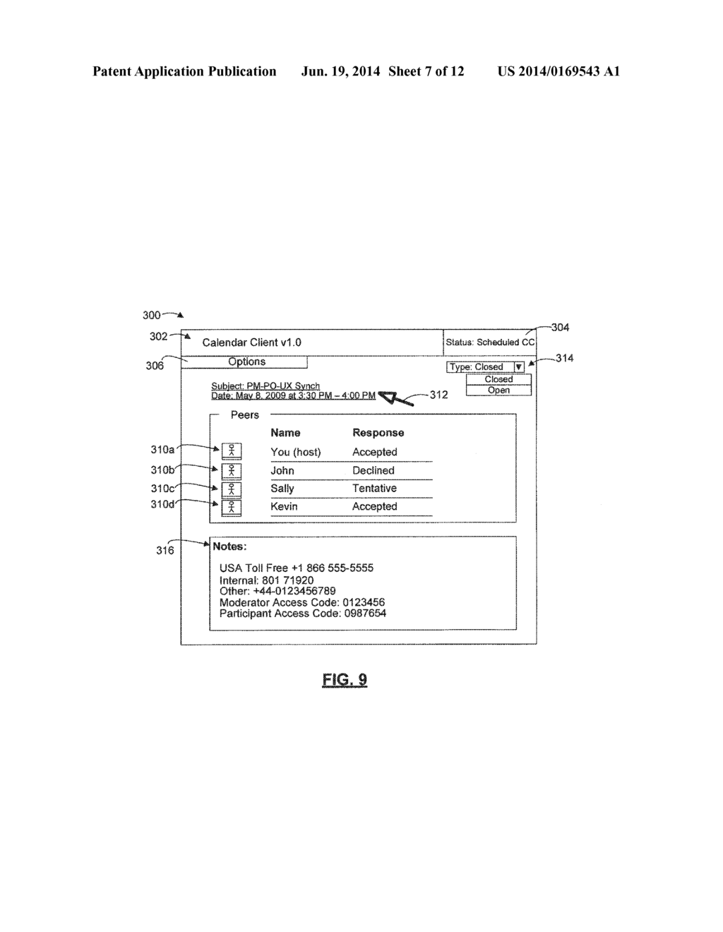 METHOD AND APPARATUS FOR JOIN SELECTION OF A CONFERENCE CALL - diagram, schematic, and image 08