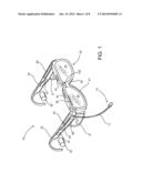 COMMUNICATION EYEWEAR ASSEMBLY WITH ZONE OF SAFETY CAPABILITY diagram and image