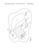 COMMUNICATION EYEWEAR ASSEMBLY WITH ZONE OF SAFETY CAPABILITY diagram and image