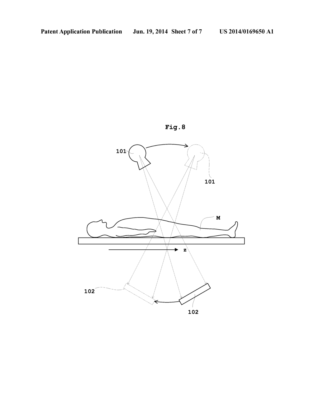 RADIATION TOMOGRAPHIC IMAGE GENERATING METHOD, AND RADIATION TOMOGRAPHIC     IMAGE GENERATING PROGRAM - diagram, schematic, and image 08