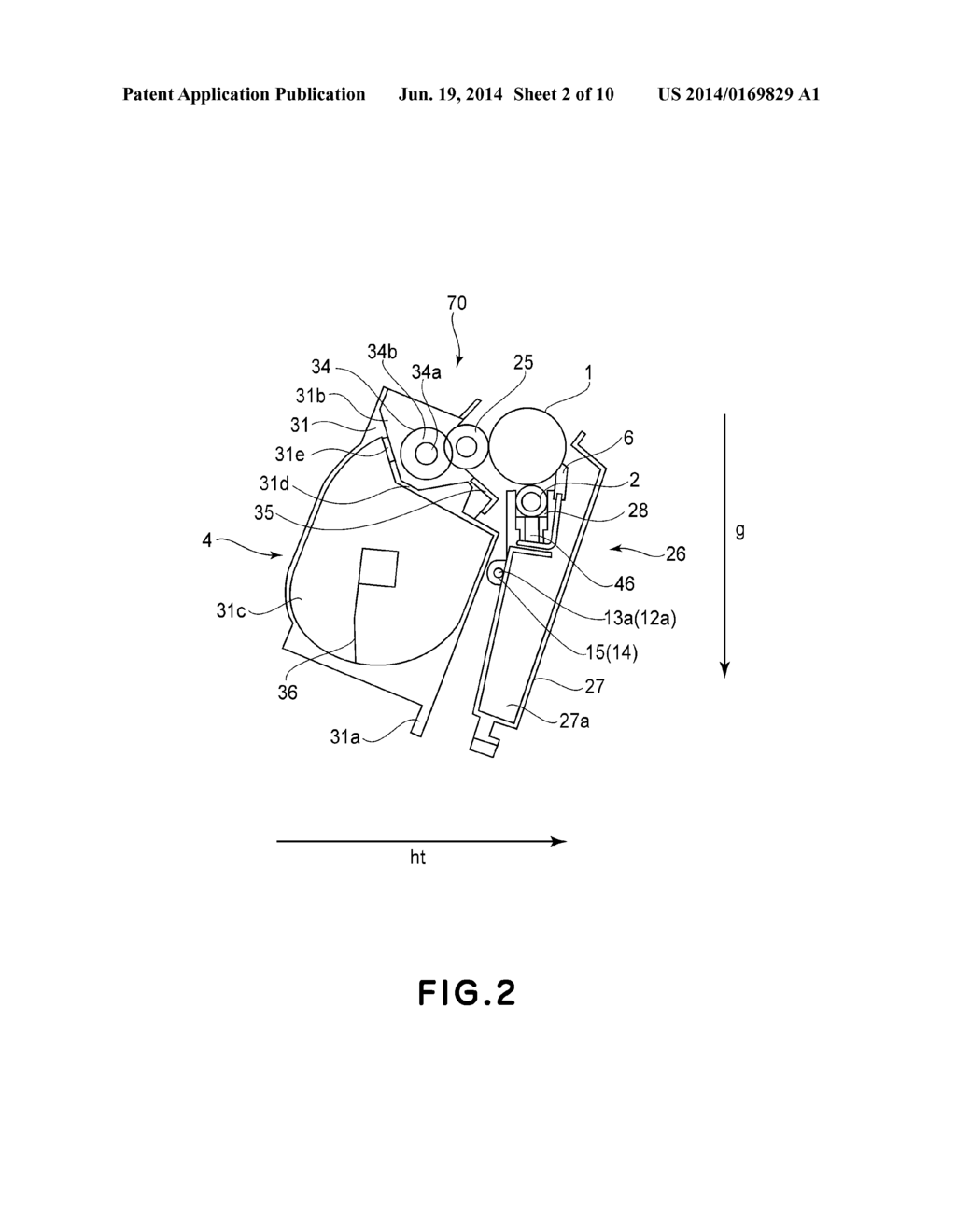 PROCESS CARTRIDGE AND IMAGE FORMING APPARATUS - diagram, schematic, and image 03