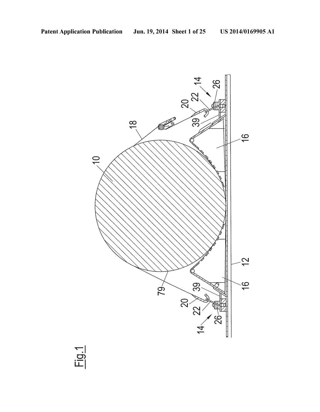 APPARATUS FOR THE SECURING OF A LOAD - diagram, schematic, and image 02