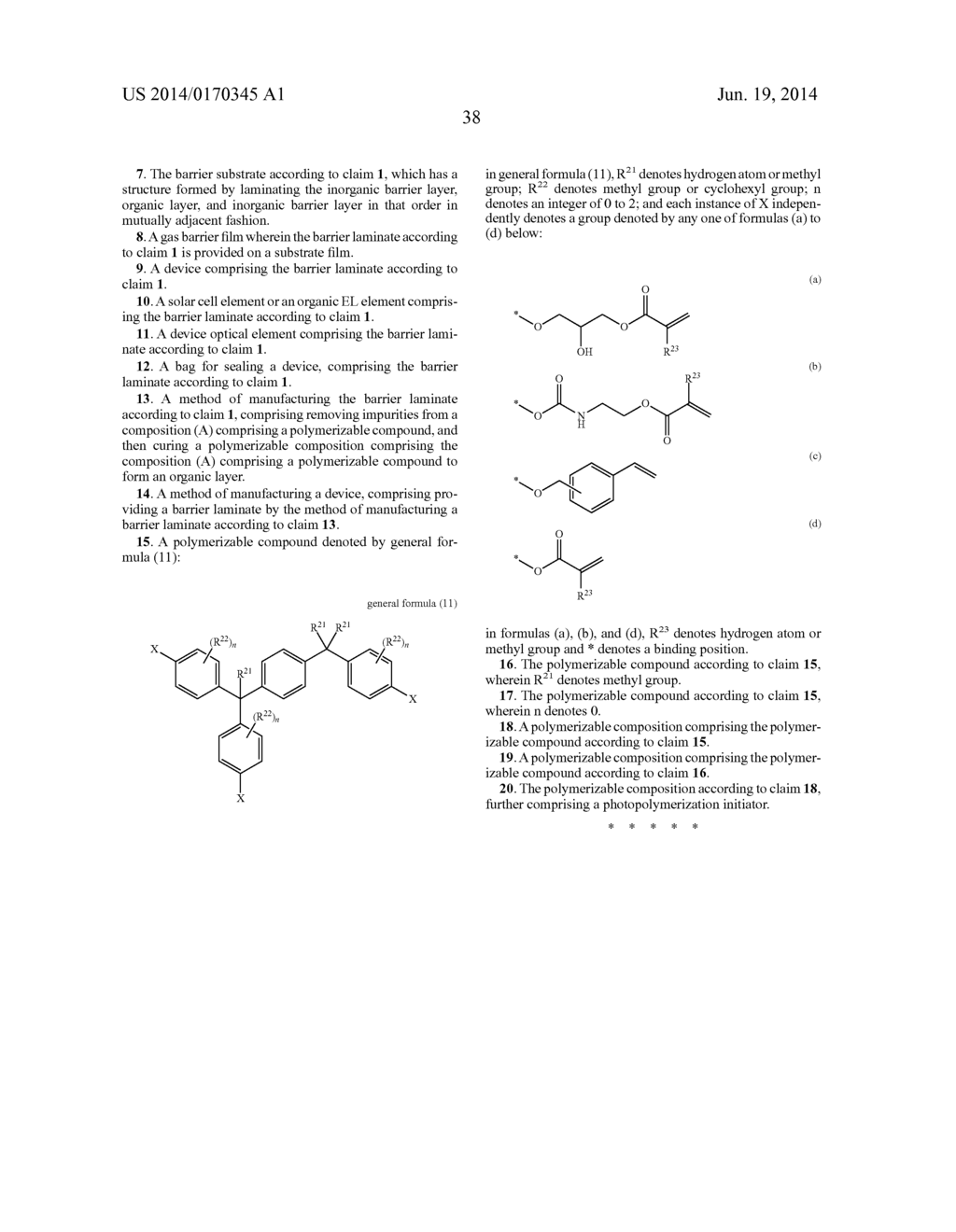 BARRIER LAMINATE AND NOVEL POLYMER COMPOUND - diagram, schematic, and image 40