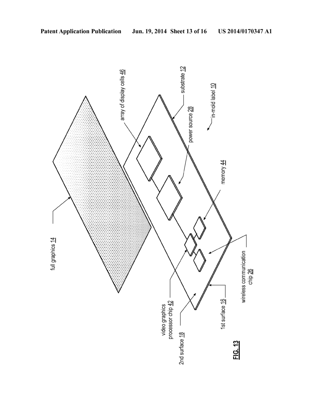 FULL GRAPHICS IN-MOLD LABEL AND APPLICATIONS THEREOF - diagram, schematic, and image 14